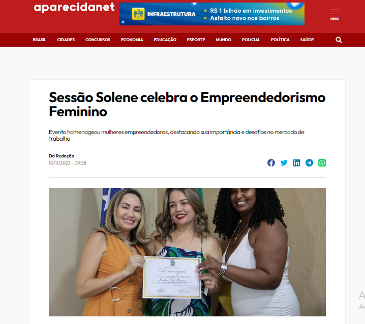 Sessão Solene celebra o Empreendedorismo Feminino2