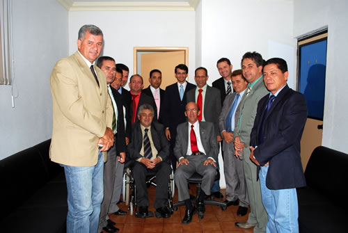 Câmara recebe visita do deputado Rubens Otoni