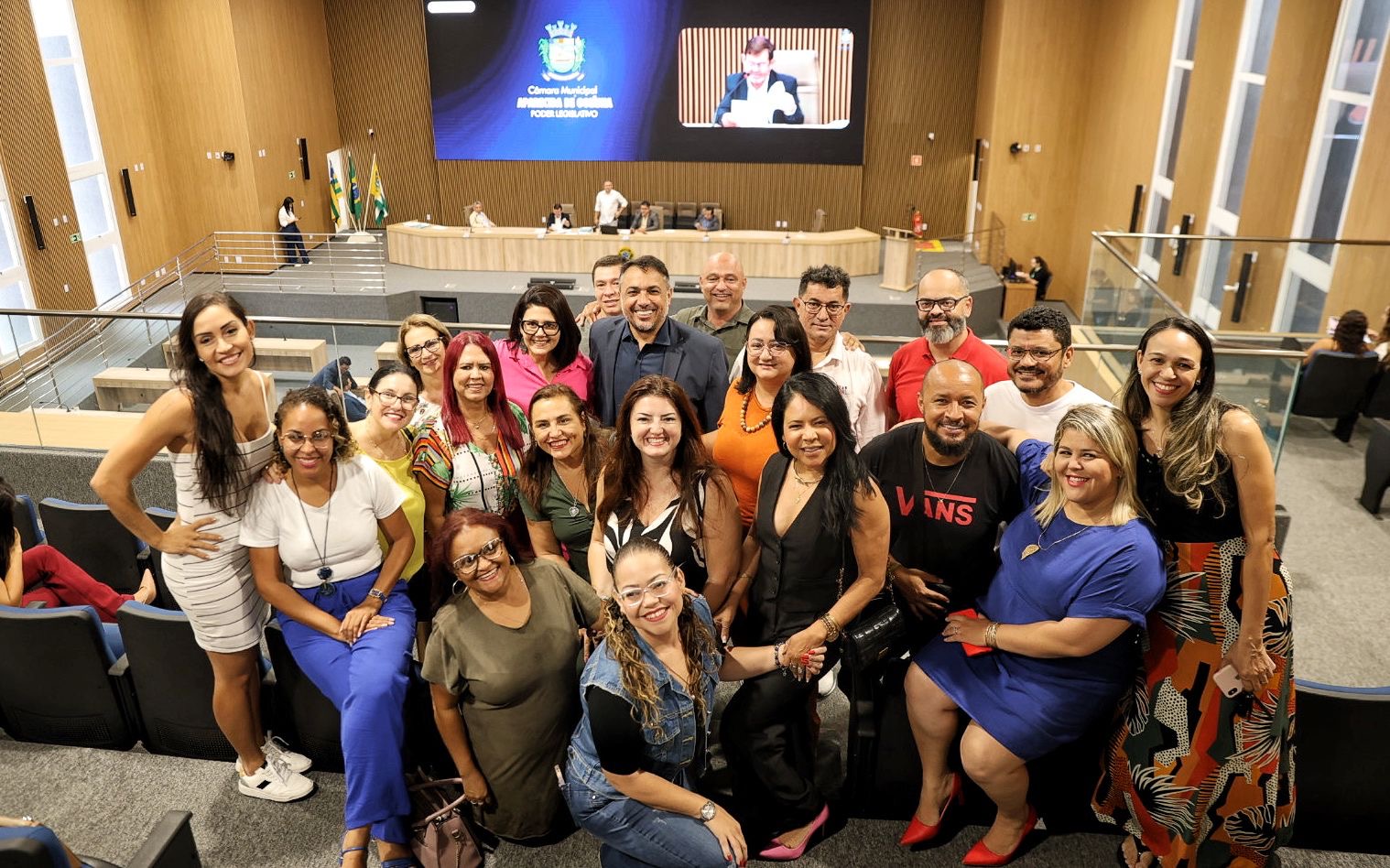 Presidido por André Fortaleza, Câmara de Aparecida aprova a criação do Conselho Municipal de Diretores Escolares Presidido por André Fortaleza, Câmara de Aparecida aprova a criação do Conselho Municipal de Diretores Escolares