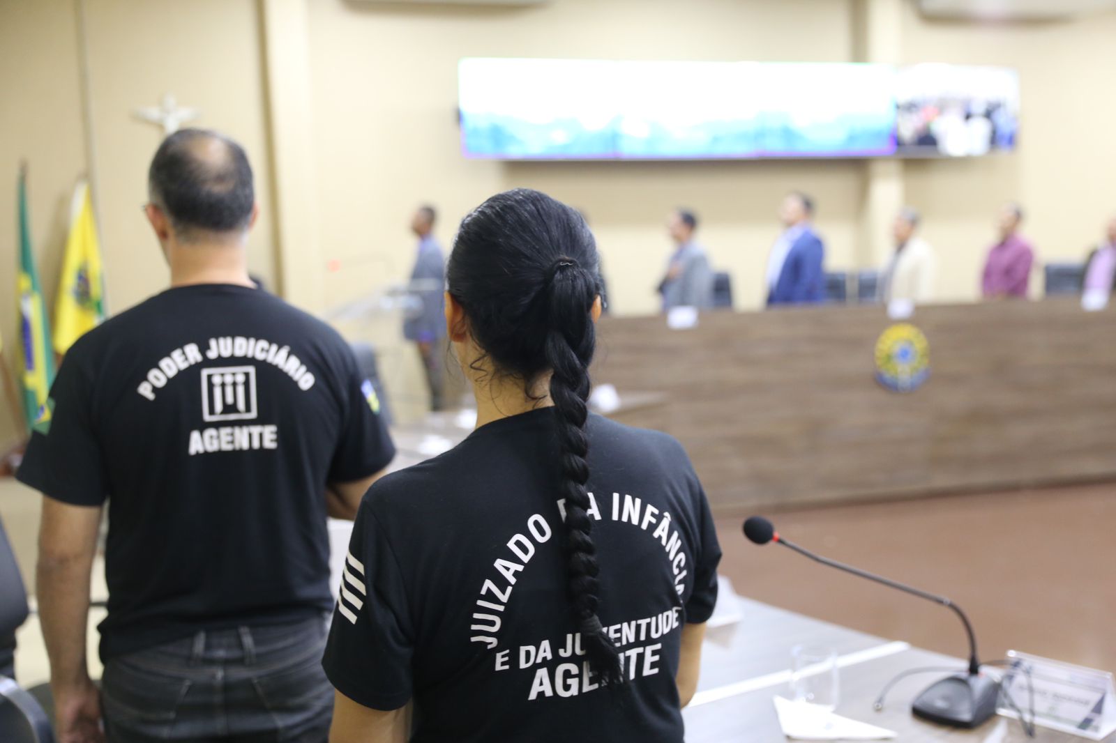 Presidente  presta homenagem aos agentes de proteção da infância e juventude