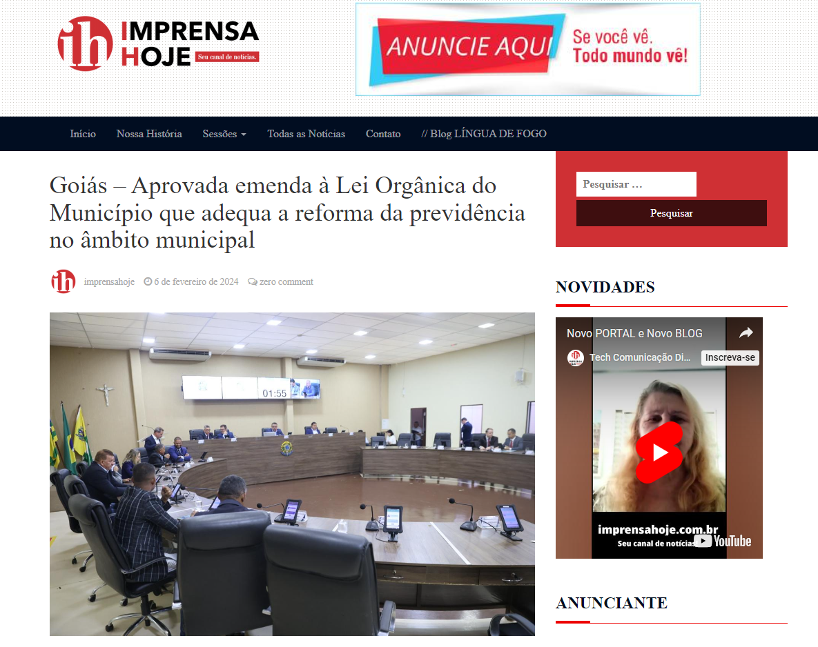 Aprovada emenda à Lei Orgânica do Município que adequa a reforma da previdência no âmbito municipal 02